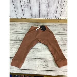 Susukoshi Waffle Jogger Baby Girl Organic Cotton Outfit Size 1